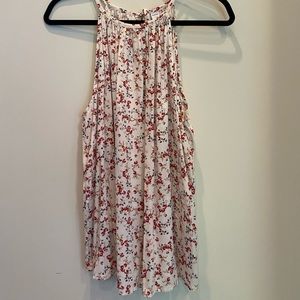 Old navy floral tank top